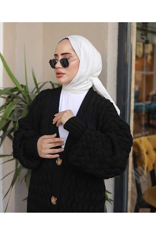 SEPET ÖRGÜ TRİKO HIRKA