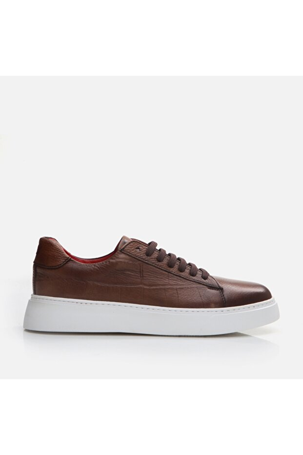 Men's Brown Casual Shoes - Genuine Leather