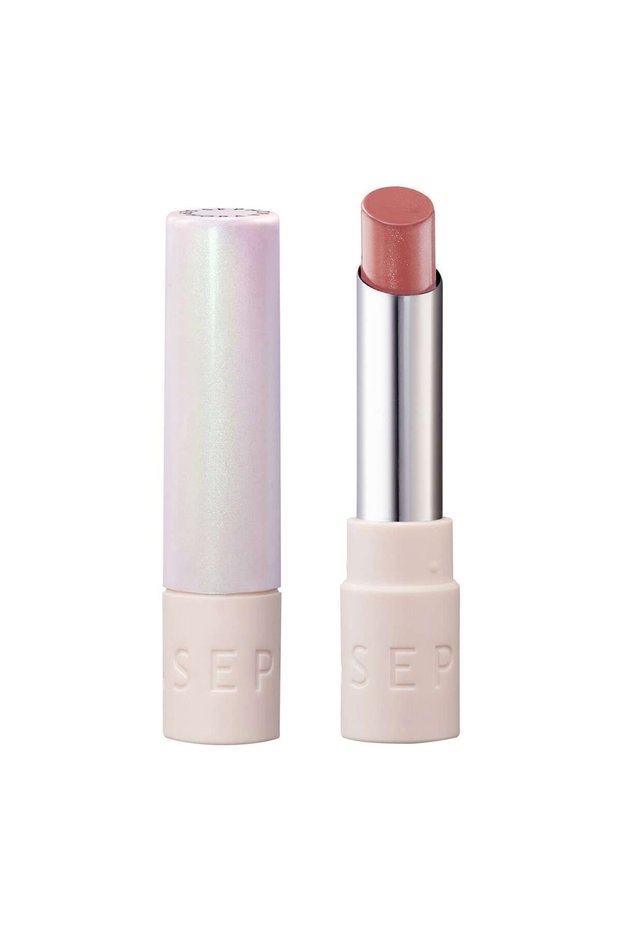 Natural Shiny Lipstick - ABOUT THAT SHINE 01 Beige Sparkle (3,20 g)