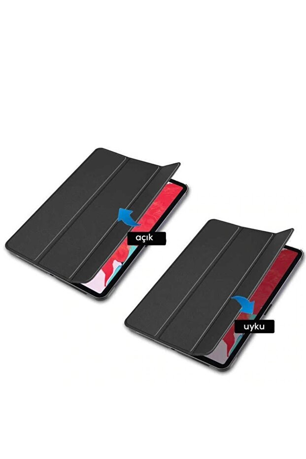 Apple Ipad Pro 4. Nesil M2 2022 11 Inç Tablet Uyumlu Flip Smart Standlı Akıllı Kılıf Smart Cover - 4