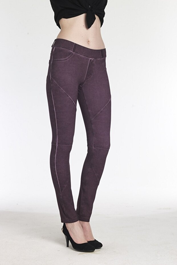 Women's Cotton Jean Pants Leggings -4707