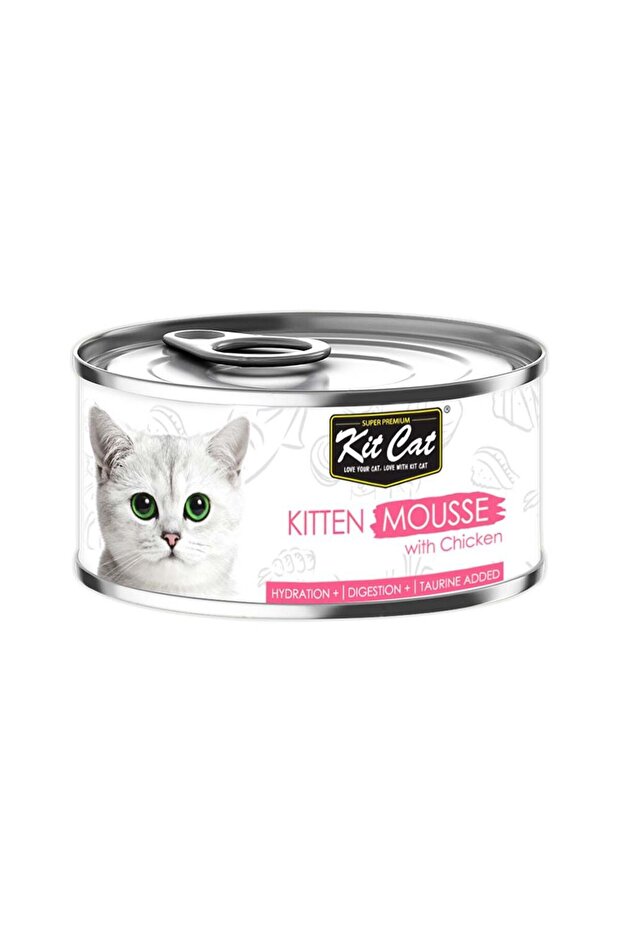 Kitten Mousse With Chicken Wet Cat Food, 80g