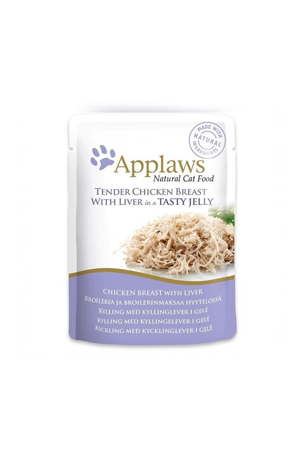 Cat Chicken with Liver Jelly Pouch, 70g