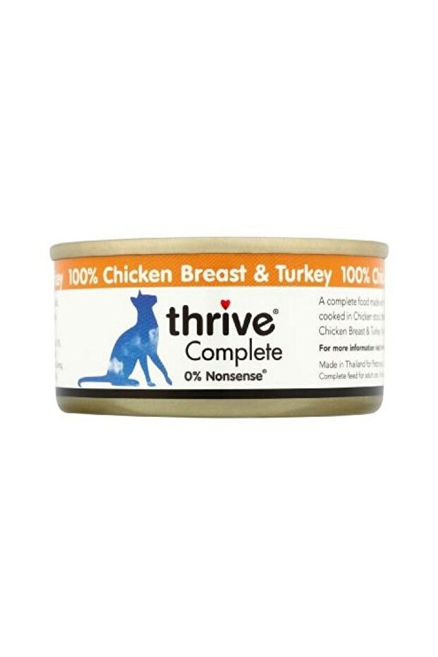 Complete Cat Chicken & Turkey Wet Food, 75g, Pack Of 6