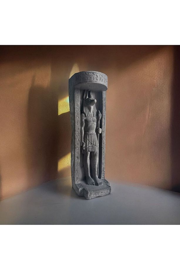 Antik Mısır Firavun Tütsülük ve Mumluğu 17 cm - 1