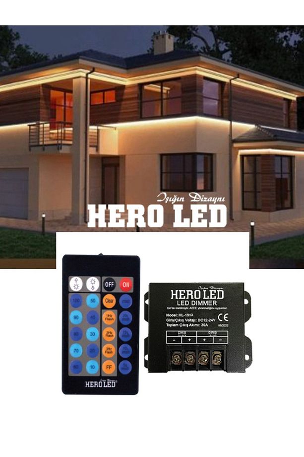 Hl-1913 36 Amper Şerit Led Dimmer - 1