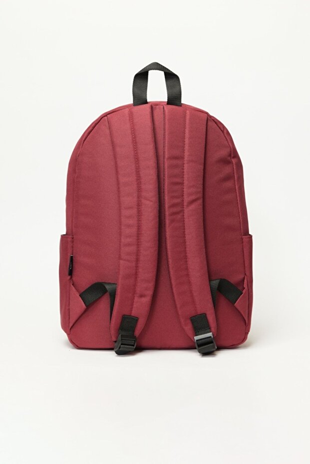 حقيبة ظهر باللون العنابي - 7