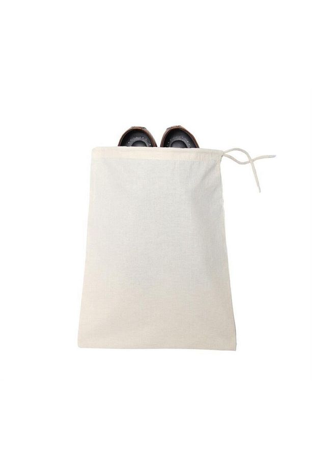 10 Adet Ayakkabı Torbası 30x45 Cm Bavul Içi Ayakkabı Saklama Torbası Hambez Kumaş - 2