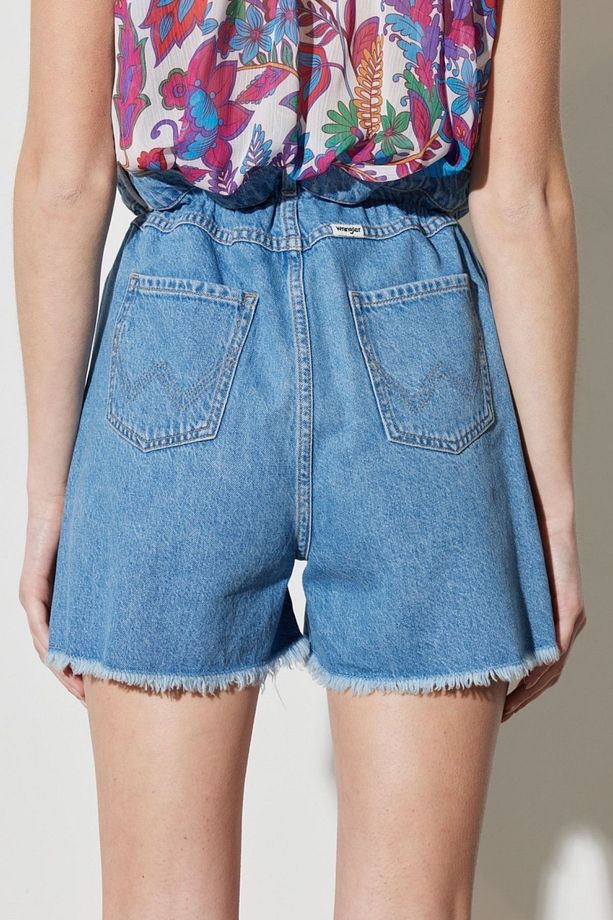 Festival Regular Fit Normal Kesim %100 Pamuk Yüksek Bel Jean Kot Şort - 7