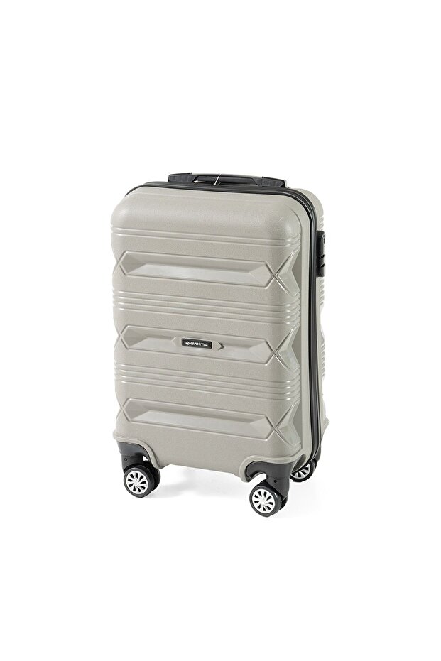 break-resistant 3-pack suitcase (PP) (GRAY) - 2