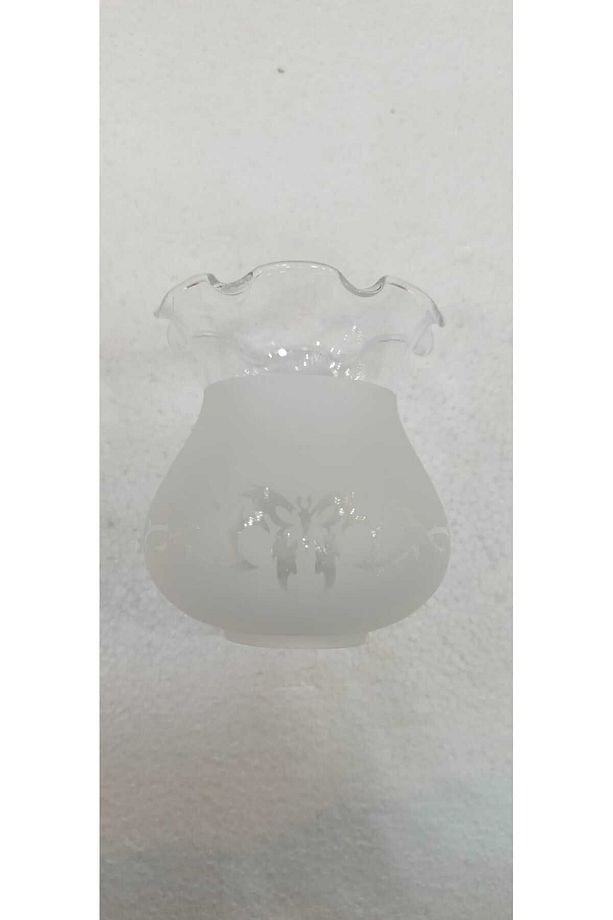 Fanus Mat Avize Camı (BOY 13 CM,ÇAP 11 CM) - 4