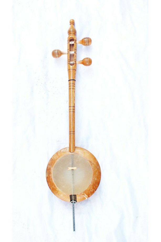 Oyma Dut Rebab Kaliteli, Quality Plane Carved Rebab Rubab W/ A Bow - Bag - 6