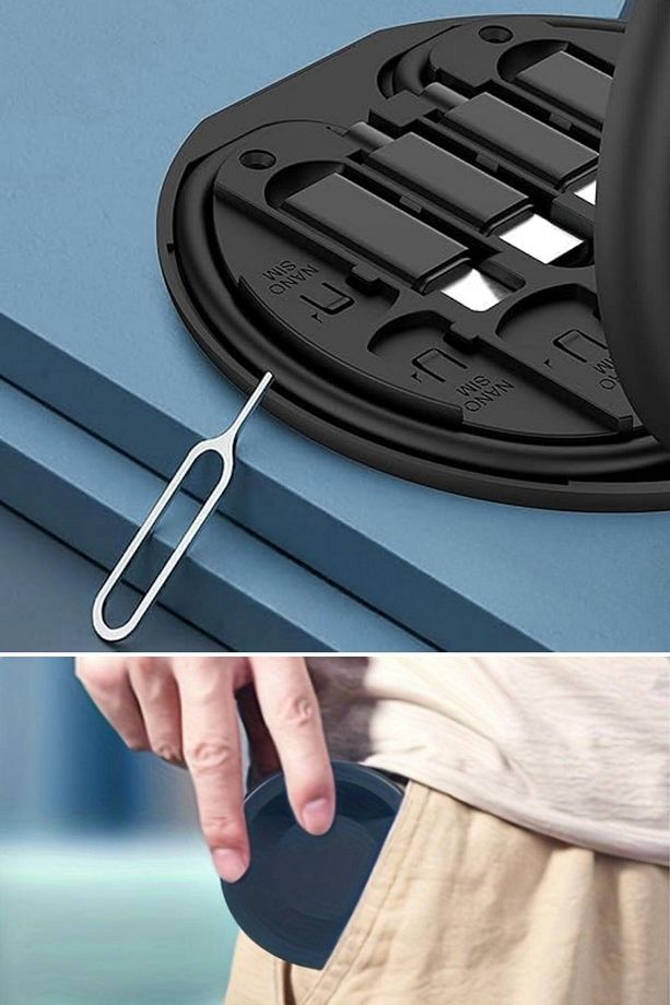 ® 60w Destekli Kablo Kutusu Seyahat Kablo Seti 5'i 1 arada USB Type-C Şarj Kablosu Seti - 6