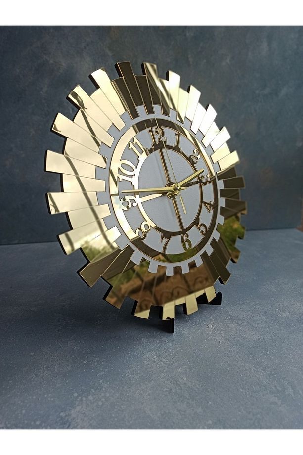 Dekoratif Minimalist Duvar Ve Masa Saati (küçük Boy 30 Cm) - 1