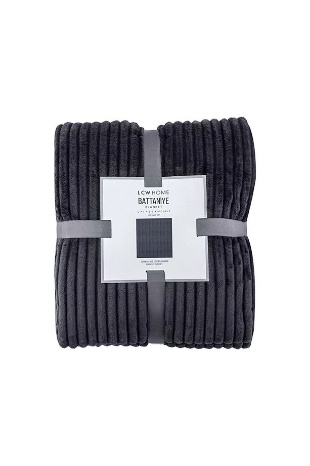 LCW HOME Fitilli Welsoft Çift Kişilik Battaniye 200x220 Cm - 5