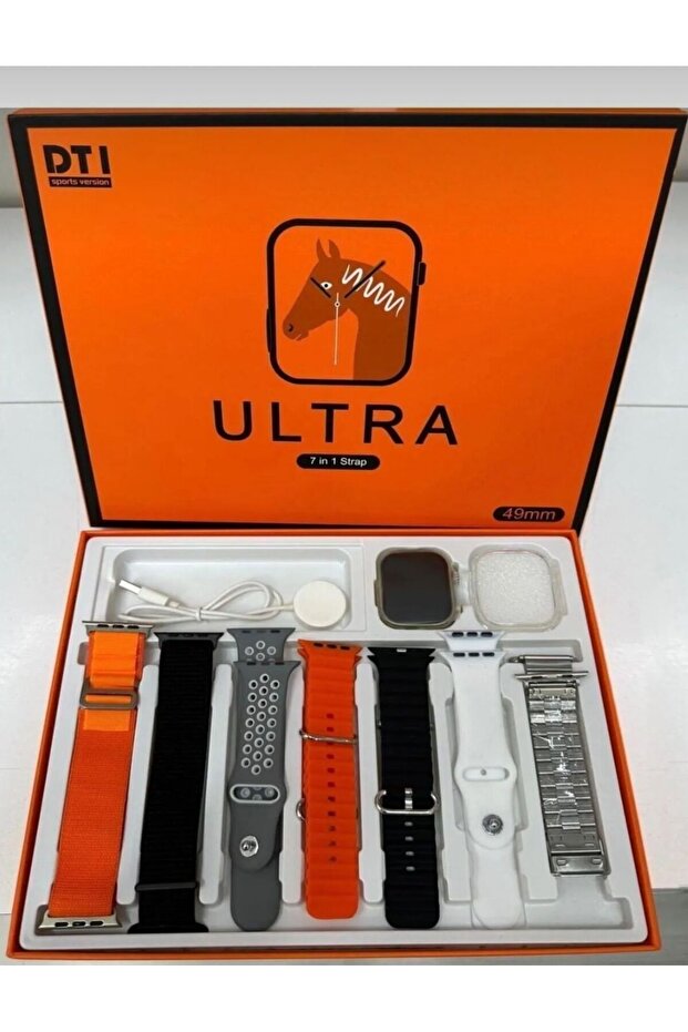 EMİN ENSAR HOME Watch 8 Ultra 7 Kordonlu 49mm Tam Ekran Sesli Arama Akıllı Saat Huawei Iphone Xiaomi Samsung Uyumlu
