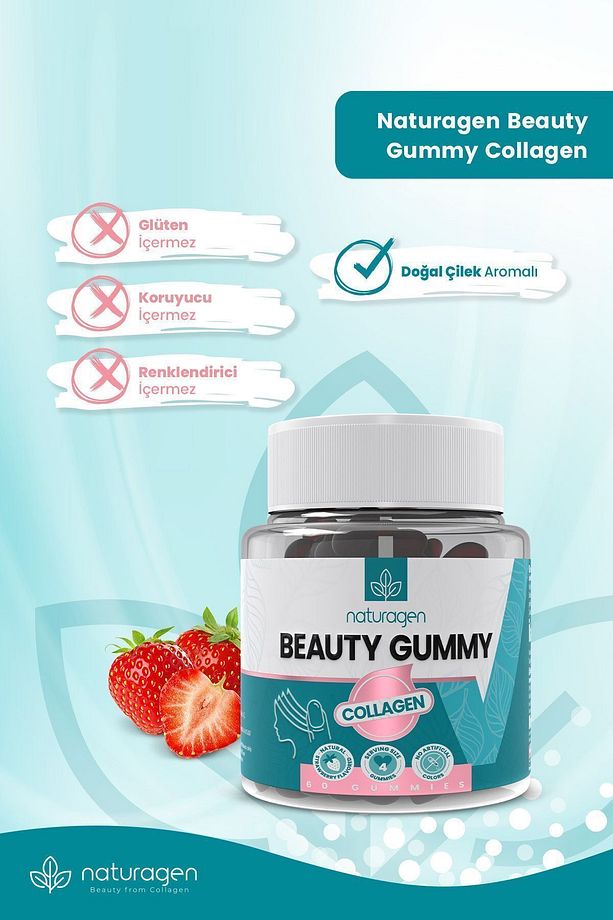 Gummy 60 Adet Tip 1&3 Kolajen Jelibon Form - 3