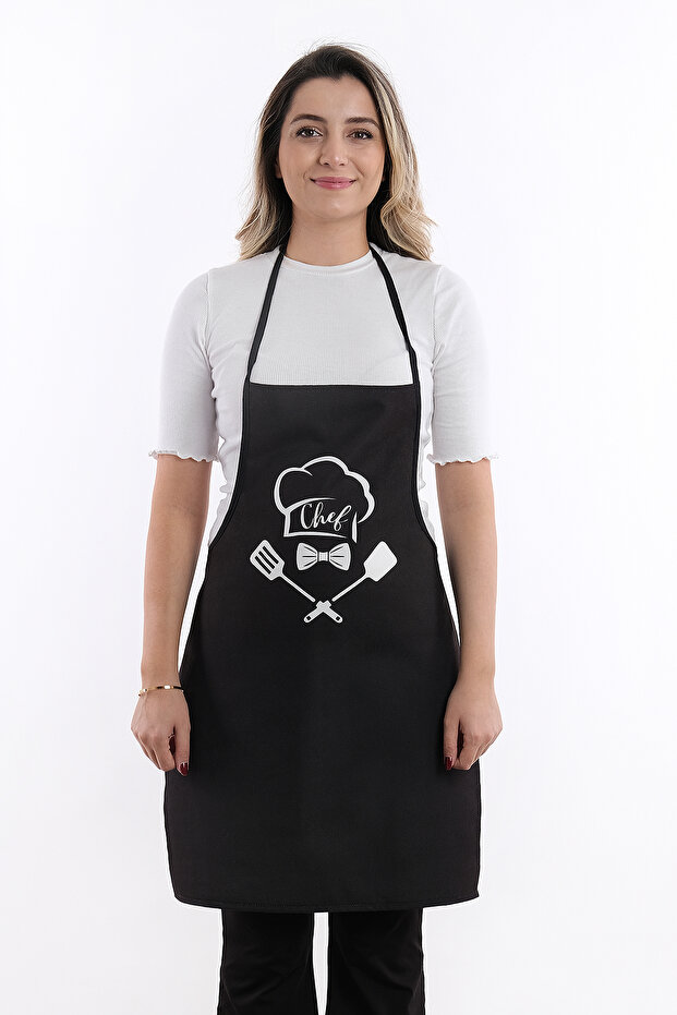 Beautiful Liquidproof Kitchen Apron - 1
