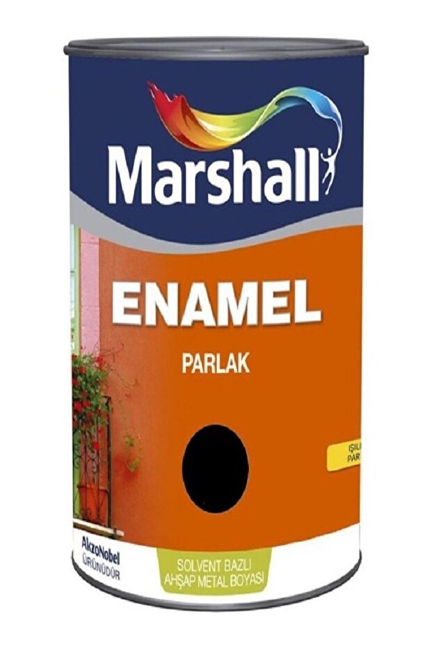 Enamel Parlak Siyah 2,5l - 1