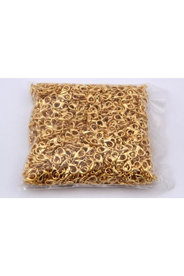 1000 Pieces 502 Yellow Color Parrot Clip Necklace Bracelet Hook