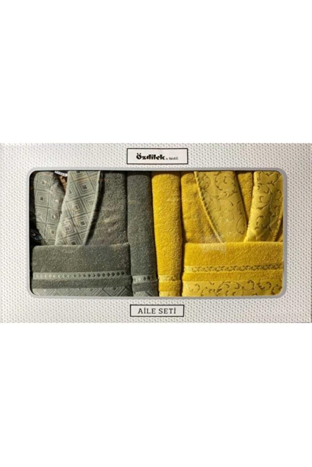 Daffodıl Yesıl-hardal Aıle Setı - 3