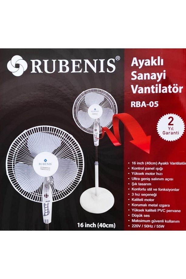 55w 40 Cm Rba-05 Simit Ayaklı Sanayi Tipi - 4