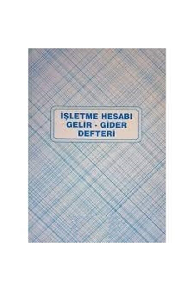 Business Income Expense Book 48yp Cardboard Cover 20x28cm