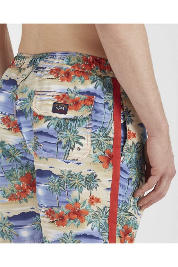 Men's Woven Swımm. Trunks - C.w. Synthetıc - 4
