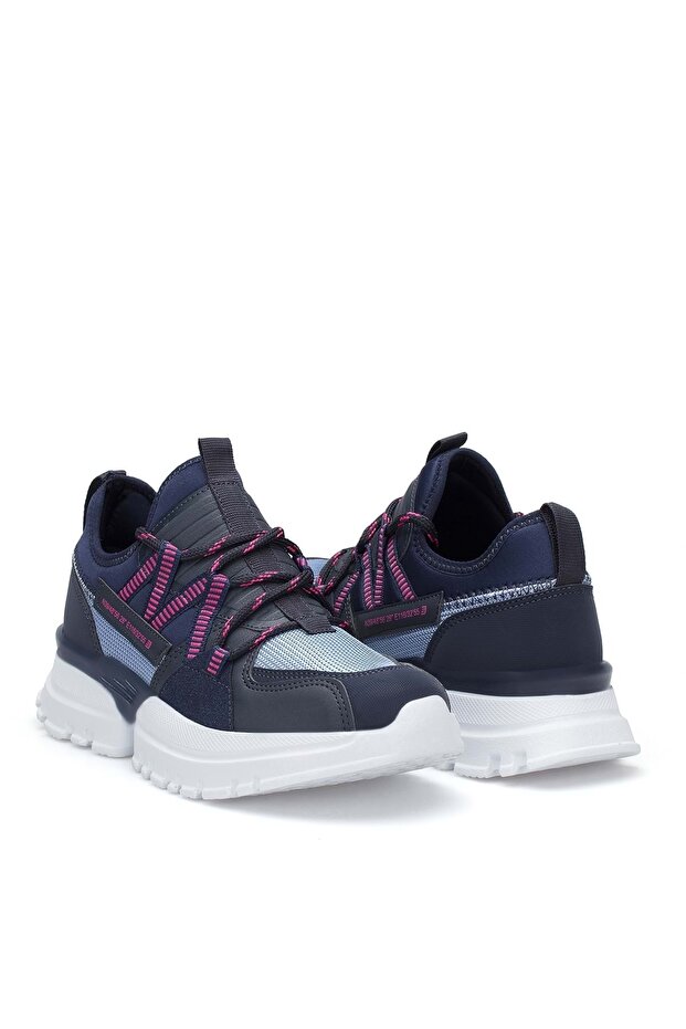 Lacivert Kadın Sneaker - 2