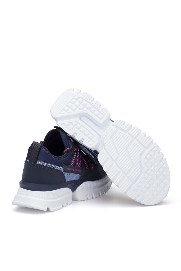 Lacivert Kadın Sneaker - 3
