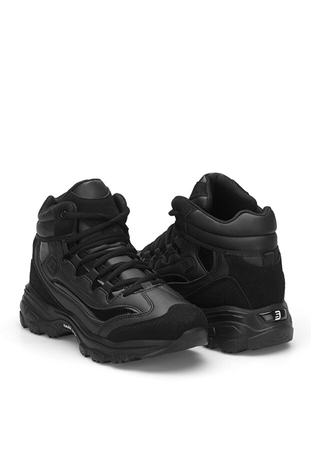 Siyah Kadın Sneaker - 6