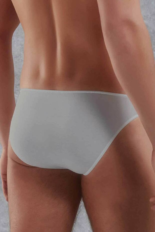 Erkek Modal Ince Bel Bantlı Düz Renk Slip Külot 1281 - 2