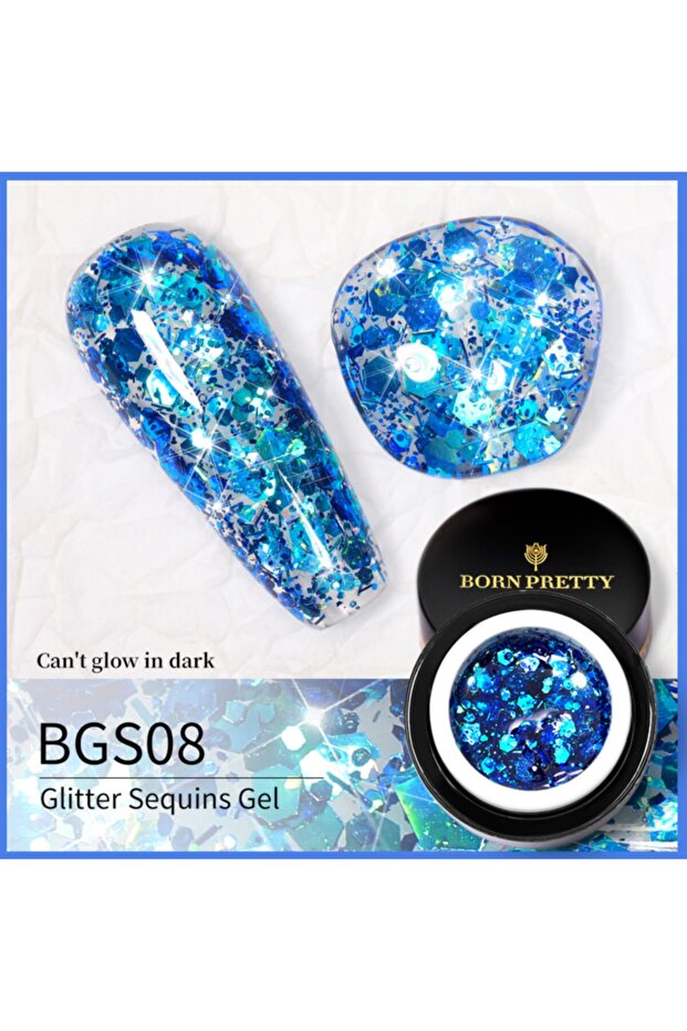 Simli Pullu Uv Jel - 1