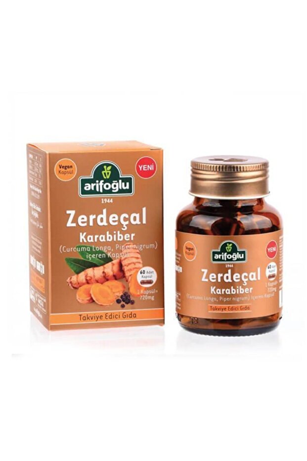 Zerdeçal Karabiber Kapsül 60lı 720g - 1