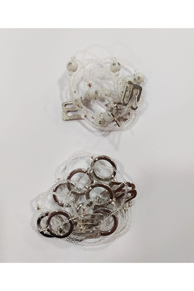 Boncuklu Sütyen Askısı 2 Çift - 1