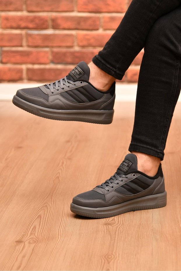 Orthopedic Sole Mesh Casual Anti-Sweat Flexible Light Sneaker Men's Sports Shoes