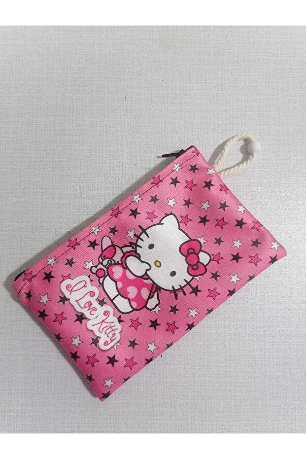Hello Kity Starry Patterned Design Pen Holder-wallet