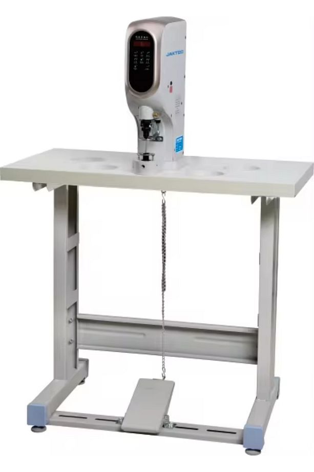 Jaktec Servo Motor  Elektronik Çıt Çıt Kuş Gözü Rivet Çakım Pres Makinası Masa Dahil - 3