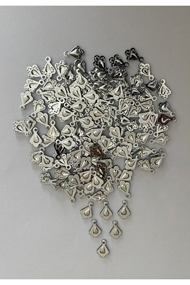 Clover Three Leaf Earrings. Oya, Evening Dress, Anklet, Bracelet, Necklace, Etc. Plexiglass Plastic Handcrafted Sequins. 20 Grams.