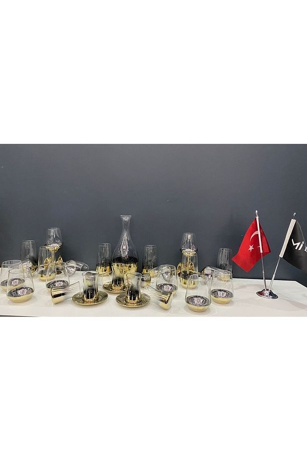 Allegra Titanic 32 Prç Sofra Seti Altın - 3