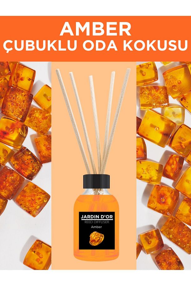 AMBER ÇUBUKLU ODA KOKUSU / AMBER REED DIFFUSER 50 ML - 1