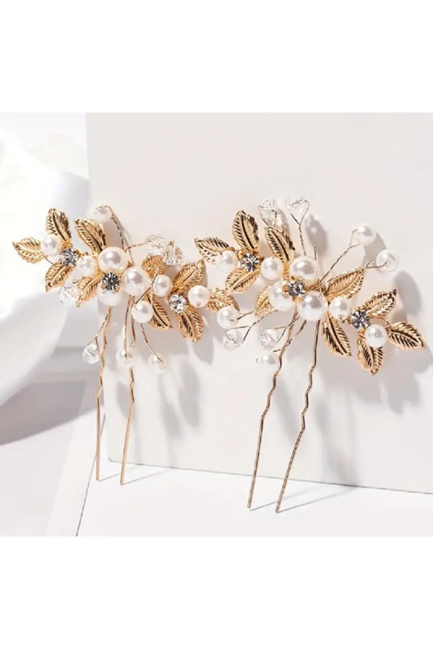 One Gold Hair Clip