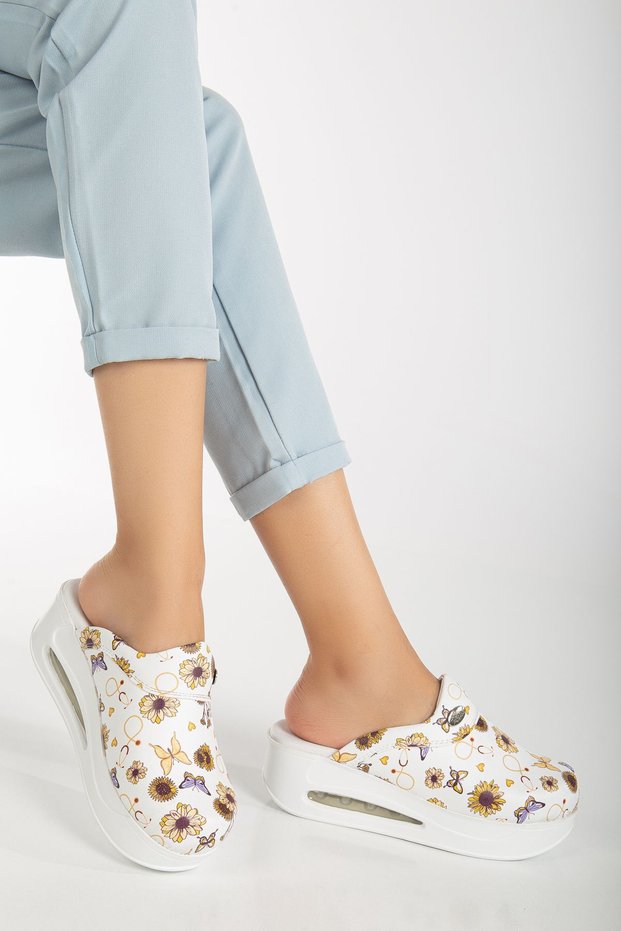 New Patterned Women's Air Sole Sabo Orthopedic Hospital, Doctor, Nurse, Veterinary Slippers