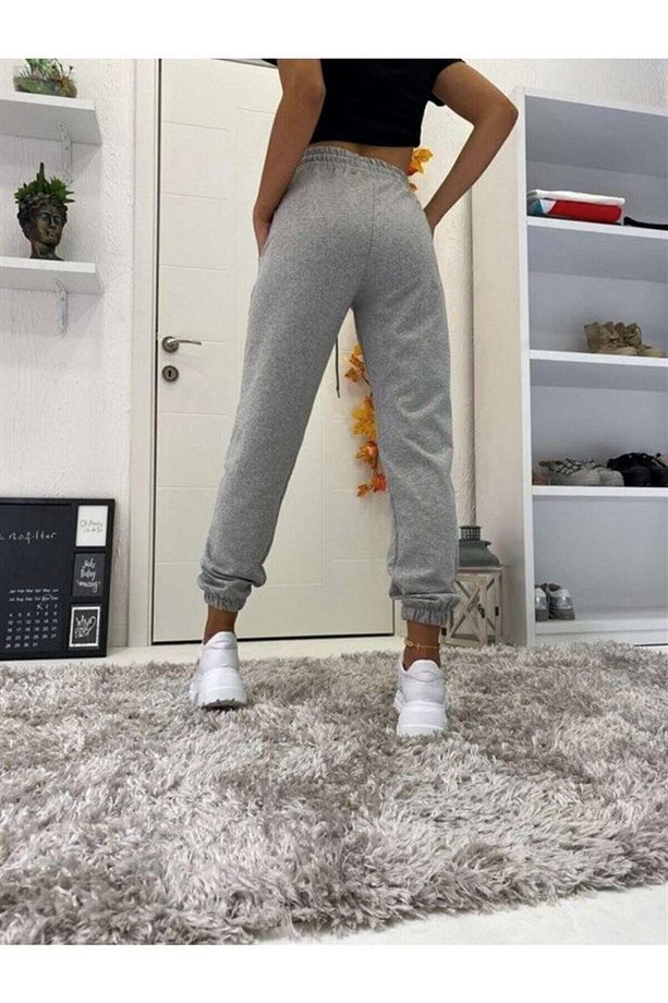 Erkek Örme 2 Iplik Cepli Basic Jogger Eşofman Altı - 4