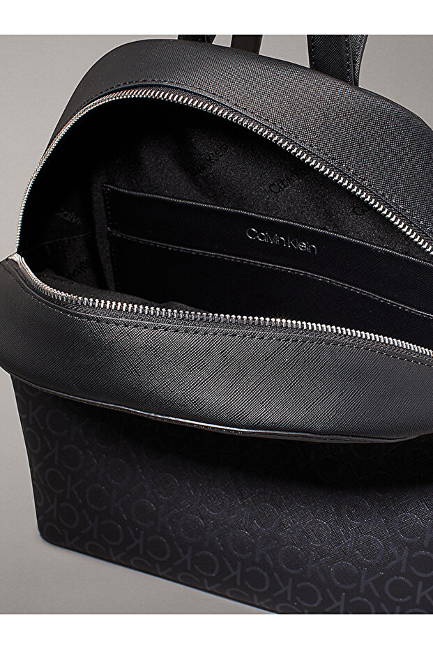 حقيبة ظهر دائرية بشعار - 5