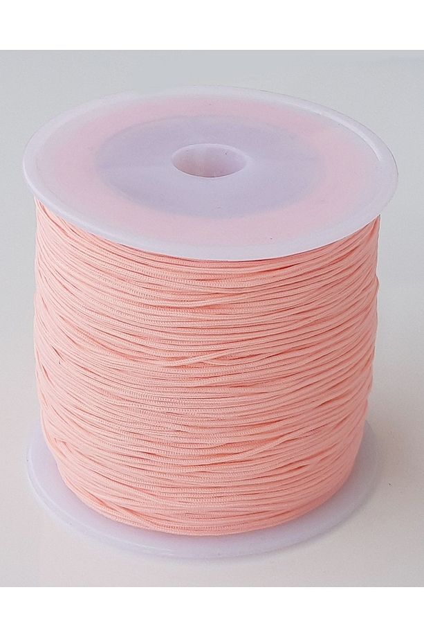 Somon Renk Paraşüt Ipi Bileklik Ipi 0,8 Mm 100 Metre - 1