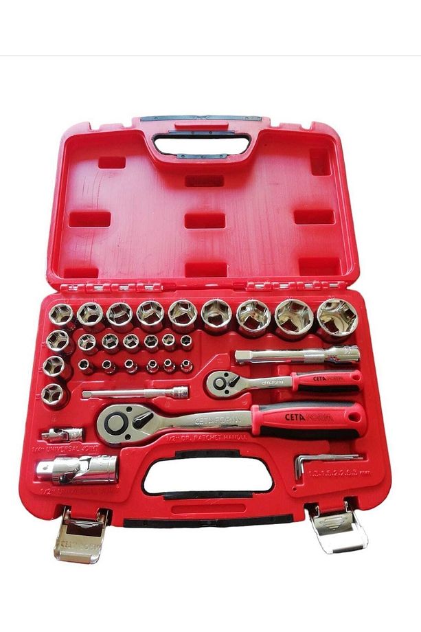 C20-35ph4 35 Parça 1/4”+1/2” 6 Köşe Lokma Takımı - 2