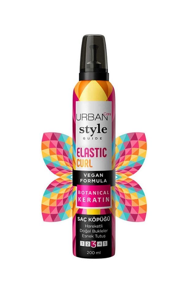 BOTANICAL KERATIN COMPLEX ve UV FİLTRESİ içeren formüllü Style Guide Elastic Curl Saç Köpüğü No 3 - 3