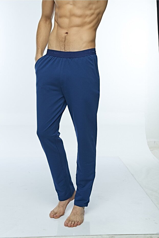 Men's Cotton Comfort Fit Colorful Pajama Bottoms - 9001