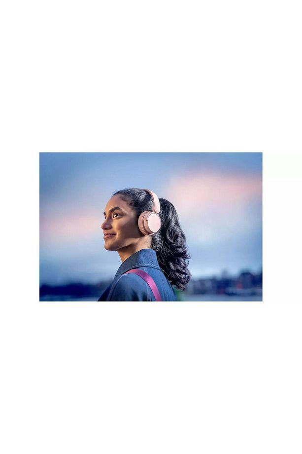 Tah4209 Kablosuz Kulak Üstü Kulaklık Dinamik Bas, Bluetooth, Net Arama, 55 Saat Kullanım -pembe - 8